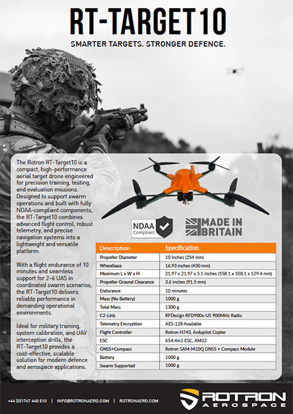 RT-Target10 Flyer